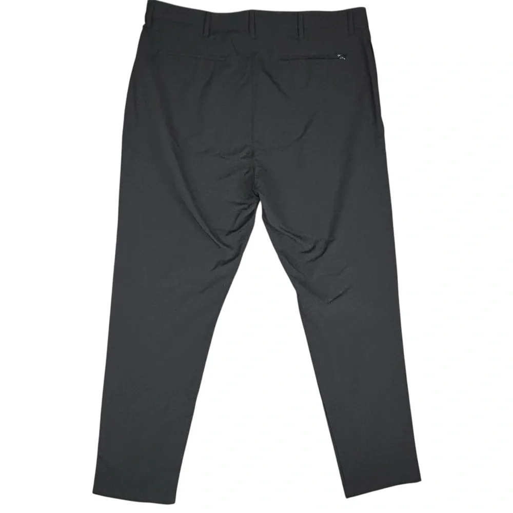 Banana Republic Pants Mens 40X32 Black Flat‎ Front Slim Fit NWT